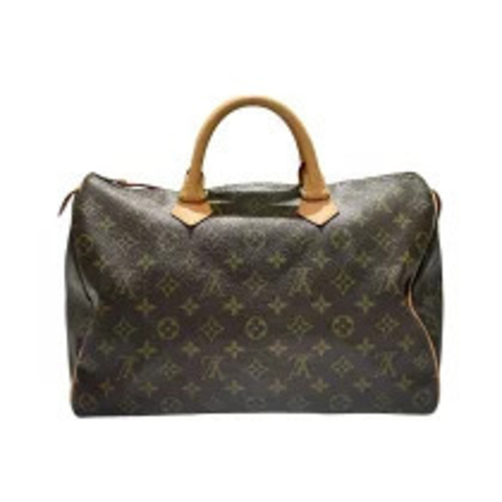 Louis Vuitton Speedy Brown Monogram Canvas Handbag